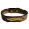 دستبند چرم و طلا 18 عیار زنانه کانیار گالری مدل DCH11