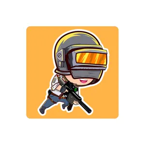 زیر لیوانی طرح پابجی مدل MC1683