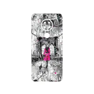 MAHOOT Collage of Catwalk Bridge Cover Sticker for Nokia 7.2