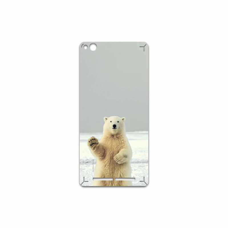 برچسب پوششی ماهوت مدل Polar bear مناسب برای گوشی موبایل شیائومی Redmi 3