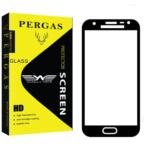 محافظ صفحه نمایش سرامیکی مات وایلی نایس مدل Pergas مناسب برای گوشی موبایل سامسونگ Galaxy J2 Prime