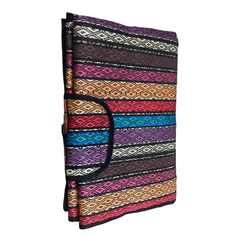 زیرانداز سفری 10 نفره مدل جاجیم دولایه کد SH10