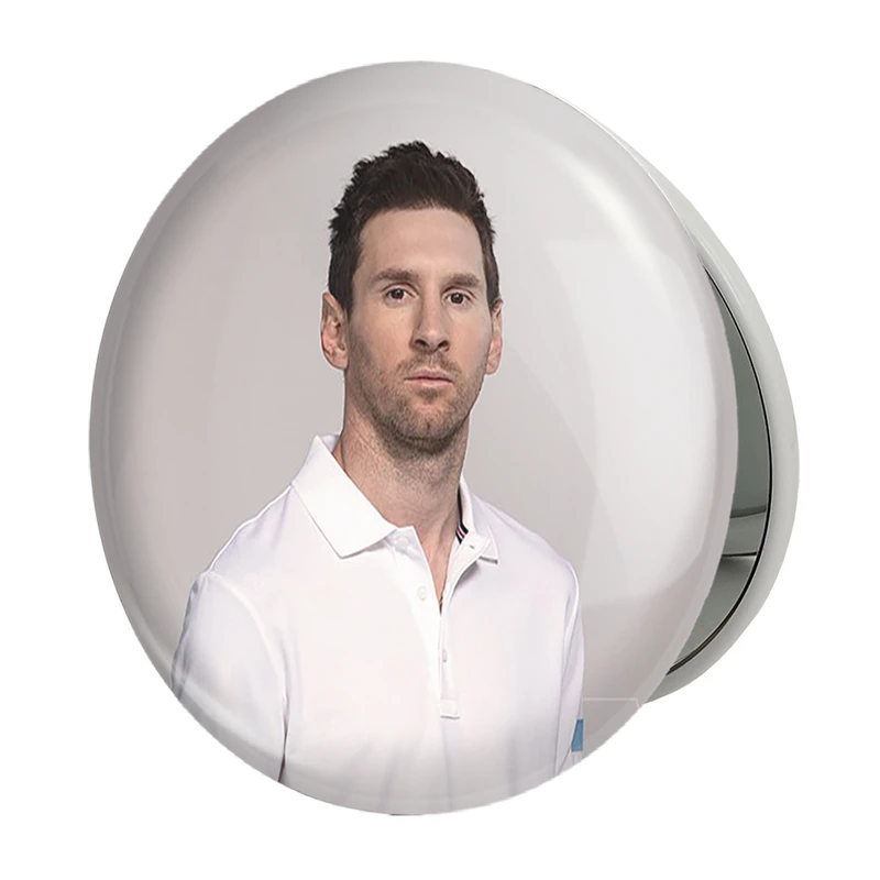 آینه جیبی خندالو طرح لیونل مسی مدل تاشو کد 13973 