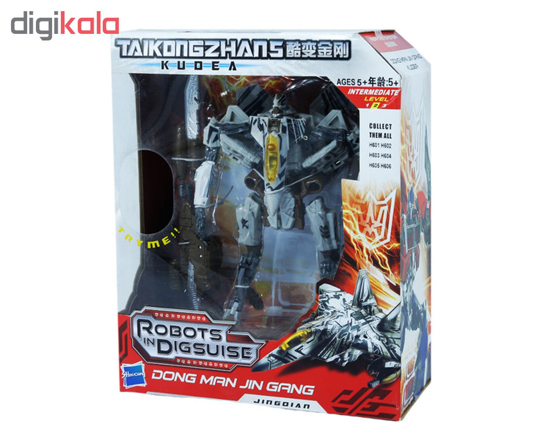 هواپیما بازی ترنسفورمر تالک کونگ ژانس مدل Mech Deform3