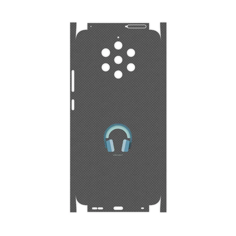 برچسب پوششی ماهوت مدل Minimal Headphone Icon-FullSkin مناسب برای گوشی موبایل نوکیا 9 Pureview