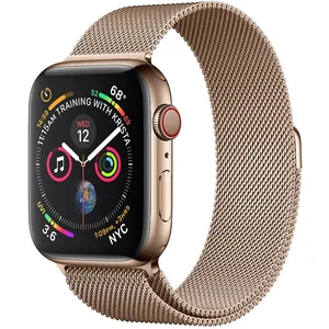 ساعت هوشمند اپل واچ سری 4 سلولار مدل 44mm Steel Case with Milanese Loop