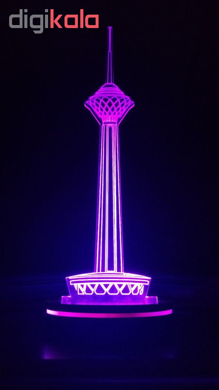 چراغ خواب پارسافن لیزر طرح برج میلاد تهران