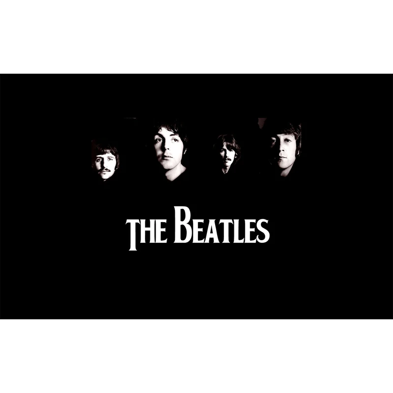 تابلو شاسی سری برترین گروه های موسیقی راک طرح بیتلز کد 305