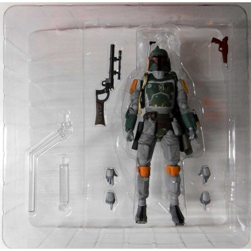 اکشن فیگور مدل بابو فت استاروارز مندلوریت طرح Star Wars Boba Fett Kaiyodo
