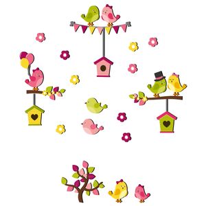 نقد و بررسی استیکر چوبی باروچین طرح Family birds توسط خریداران