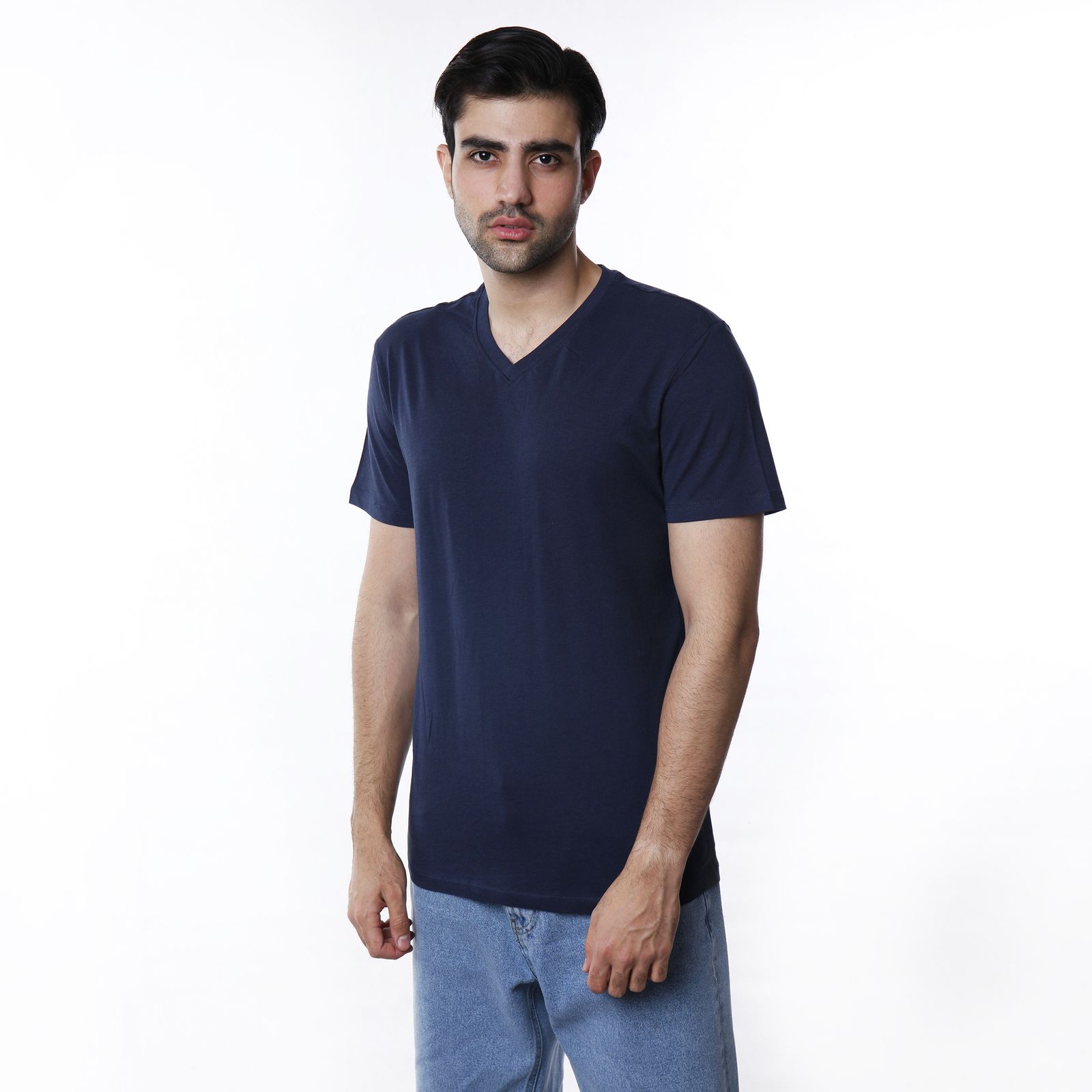 تی شرت مردانه کیکی رایکی مدل MBB02989-403 -  - 1