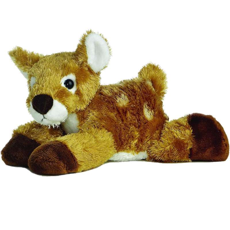 عروسک آرورا طرح آهو مدل Aurora Flopsies Fawne the Laying Deer کد SZ12/979 طول 21 سانتی‌متر