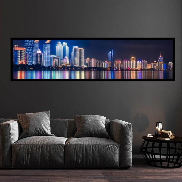 تابلو بکلیت طرح منظره شهر مدل B-7492