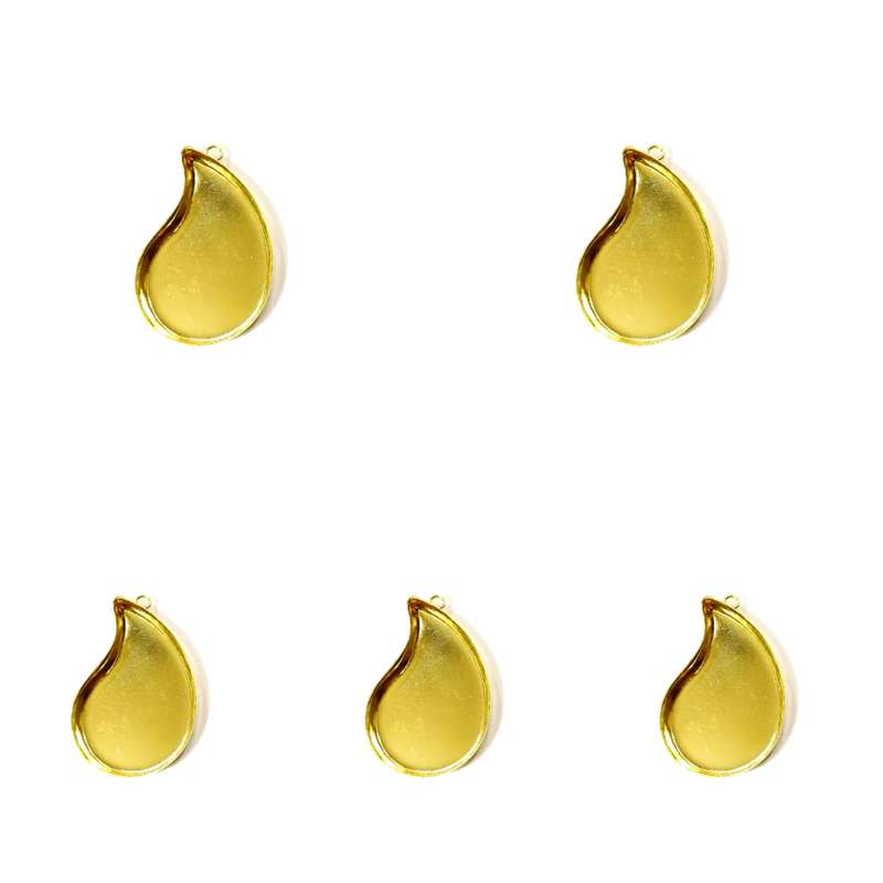 قالب کفه دار رزین اپوکسی طرح ترمه بسته 5 عددی