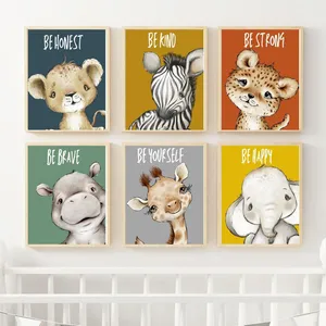 استیکر و تابلو کودک و نوزاد طرح حیوانات مدل Sweet-104