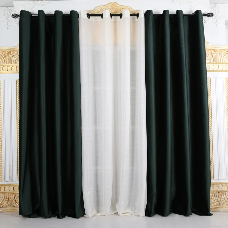 پرده مدل مخمل کالیفرنیا M04 سایز 280x140 سانتی متر