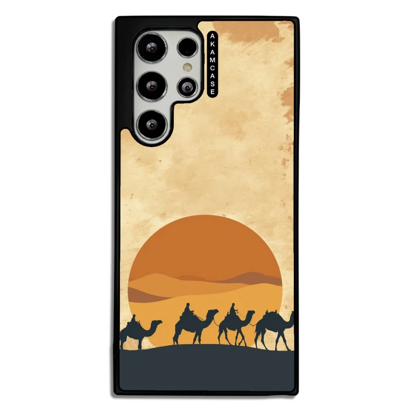 کاور آکام مدل AMC-WSGS22U-DESERT-14 مناسب برای گوشی موبایل سامسونگ Galaxy S22 Ultra