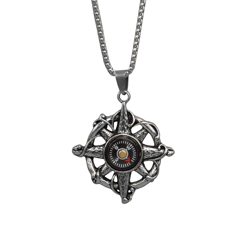 گردنبند مدل قطب نما کد Vrghtb52