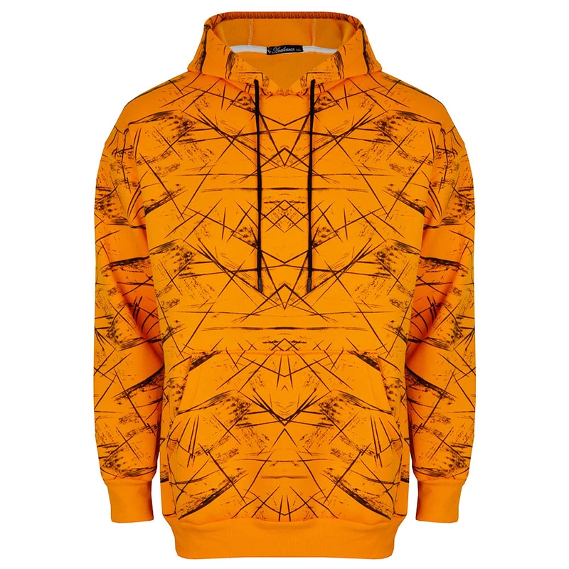 هودی مردانه مدل 271003806 طرح هندسی