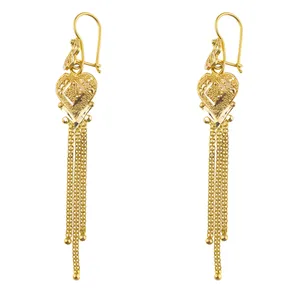 گوشواره طلا 18 عیار کد EA141