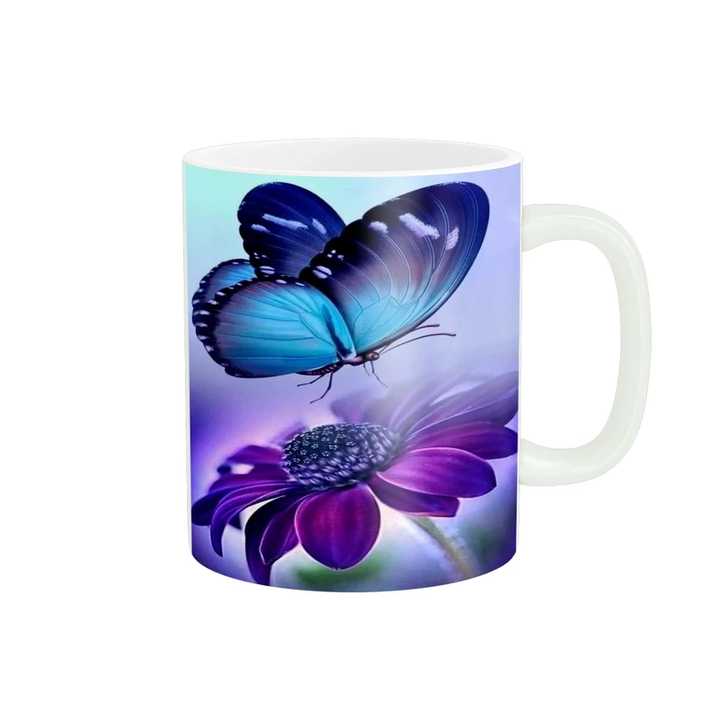 ماگ طرح پروانه کد y-163