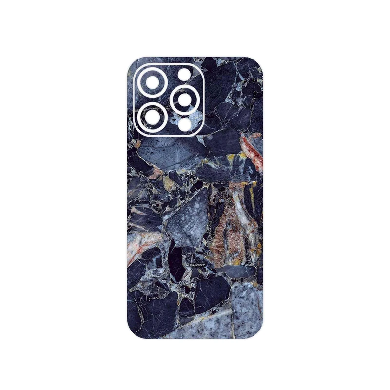 برچسب پوششی ماهوت مدل Broken black marble مناسب برای گوشی موبایل اپل iPhone 13 Pro Max