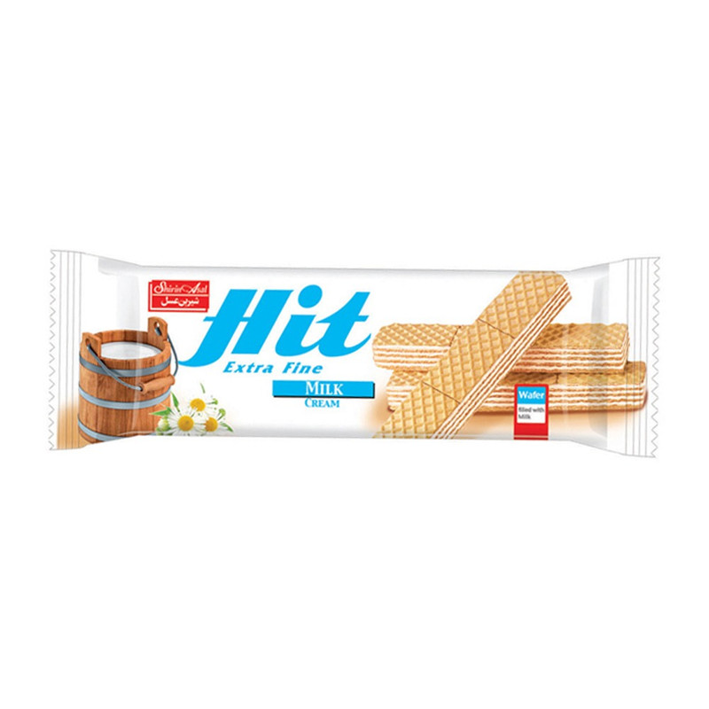 ویفر شیری هیت شیرین عسل - 600 گرم بسته 24 عددی