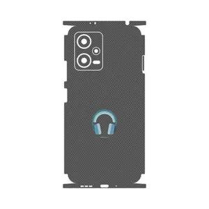 MAHOOT Minimal Headphone Icon-FullSkin Cover Sticker for Xiaomi Redmi Note 12 5G