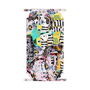 MAHOOT Collage of Teared Paper-FullSkin Cover Sticker for Motorola Moto Z