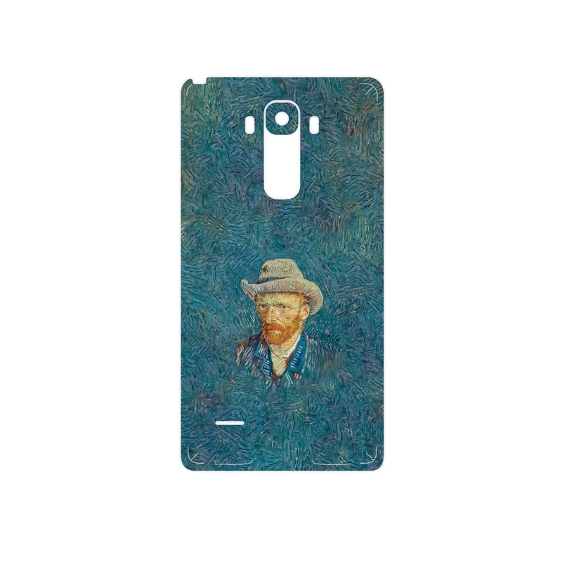 برچسب پوششی ماهوت مدل Self portrait with a gray felt hat مناسب برای گوشی موبایل ال جی G4 Stylus