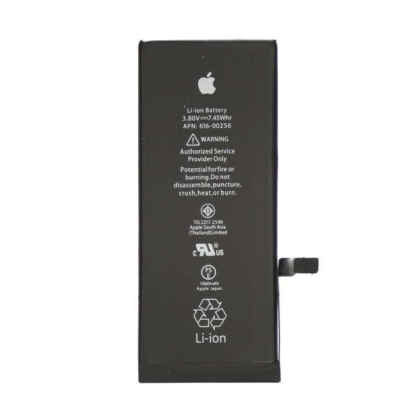 باتری موبایل مدل 616-256 ظرفیت 1960میلی آمپر ساعت مناسب برای گوشی موبایل اپل iPhone 7