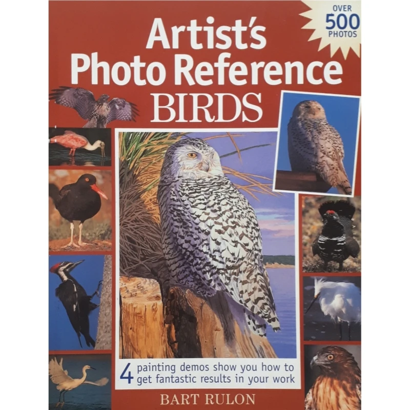 كتاب Artists Photo Reference Birds اثر Bart Rulon انتشارات North Light