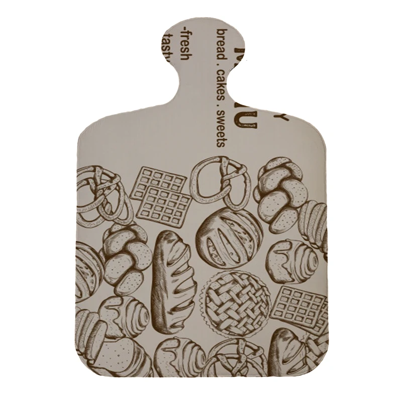 پادری مدل تخته گوشت طرح kitchen کد 8241 سایز 110×80 سانتی متر