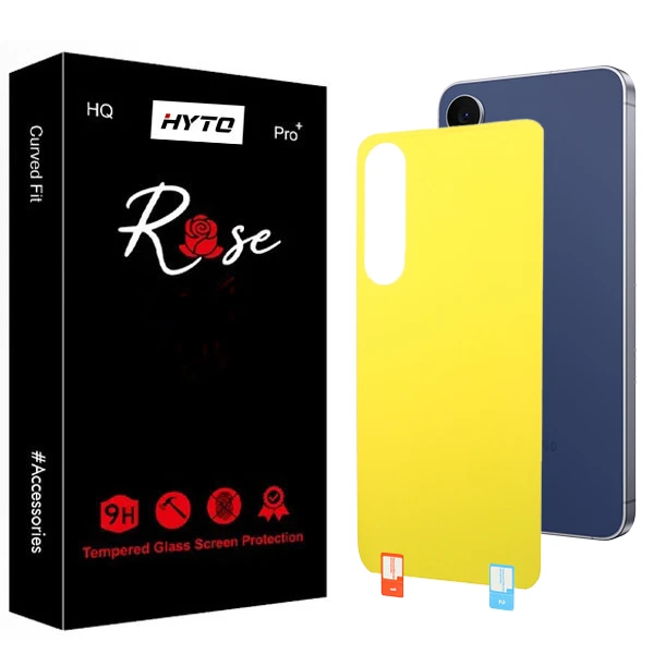 محافظ پشت گوشی هیتو مدل Rose TPU Edge مناسب برای گوشی موبایل سامسونگ galaxy s25 Fe