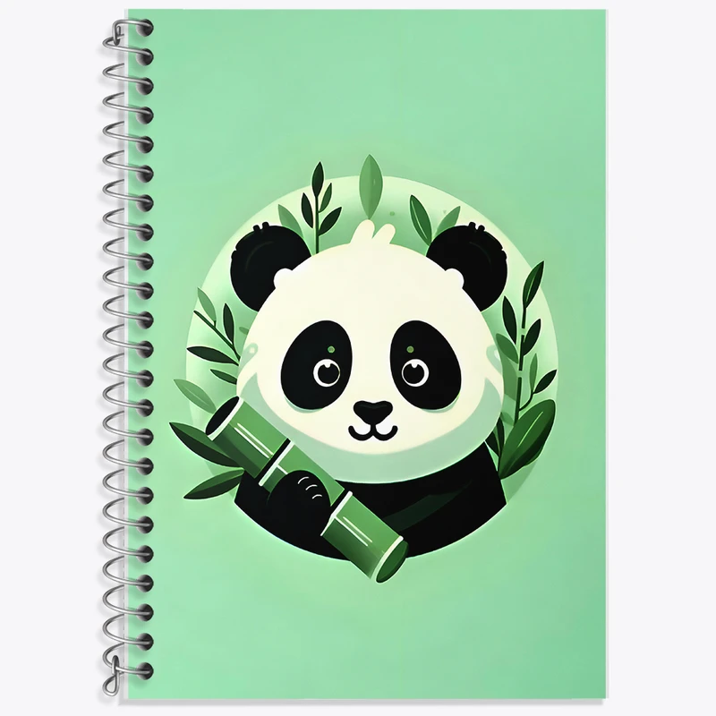 دفتر نت موسیقی 50 برگ خندالو طرح پاندای کیوت کد F8002