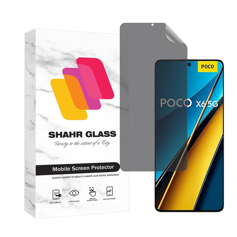  محافظ صفحه نمایش هیدروژل شهر گلس مدل NAPRIFRSH مناسب برای گوشی موبایل شیائومی Poco X6