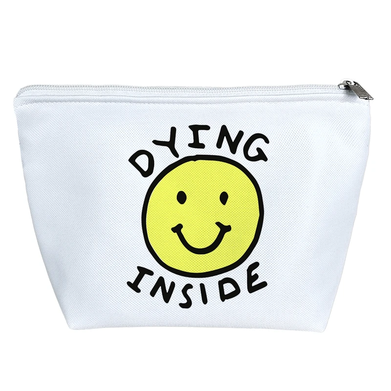 کیف لوازم آرایش دخترانه خندالو مدل ایموجی کد 7730