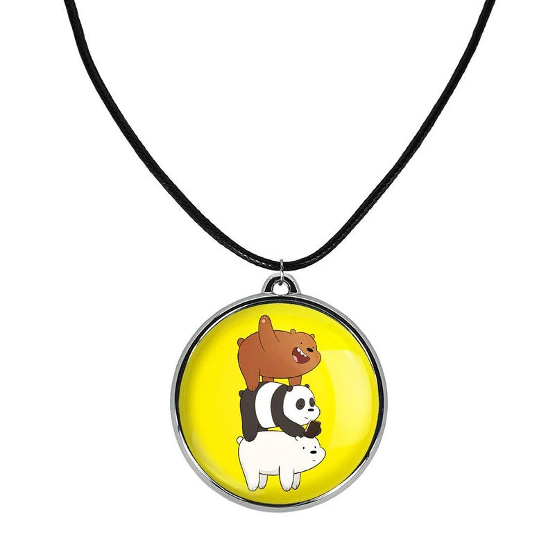 گردنبند خندالو مدل انیمیشن سه خرس کله پوک کد 2762727628