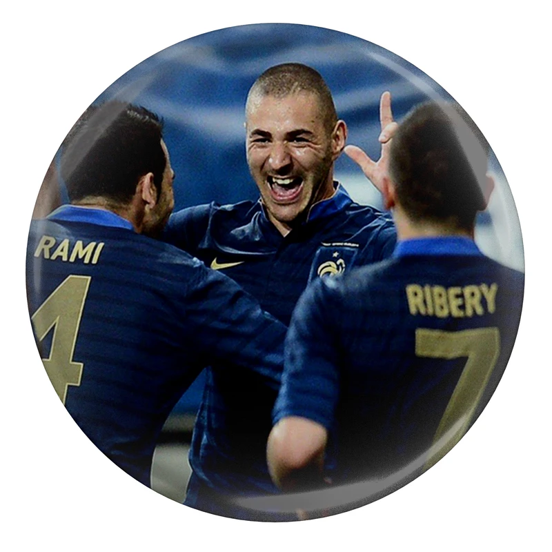 مگنت طرح کریم بنزما فرانک ریبری عادل رامی مدل S5207