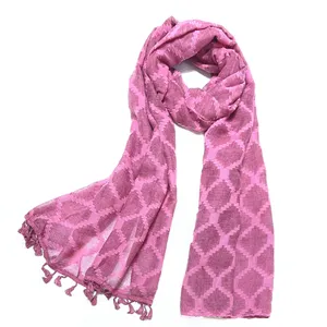 شال زنانه مدل نخی وارداتی کد M 3815