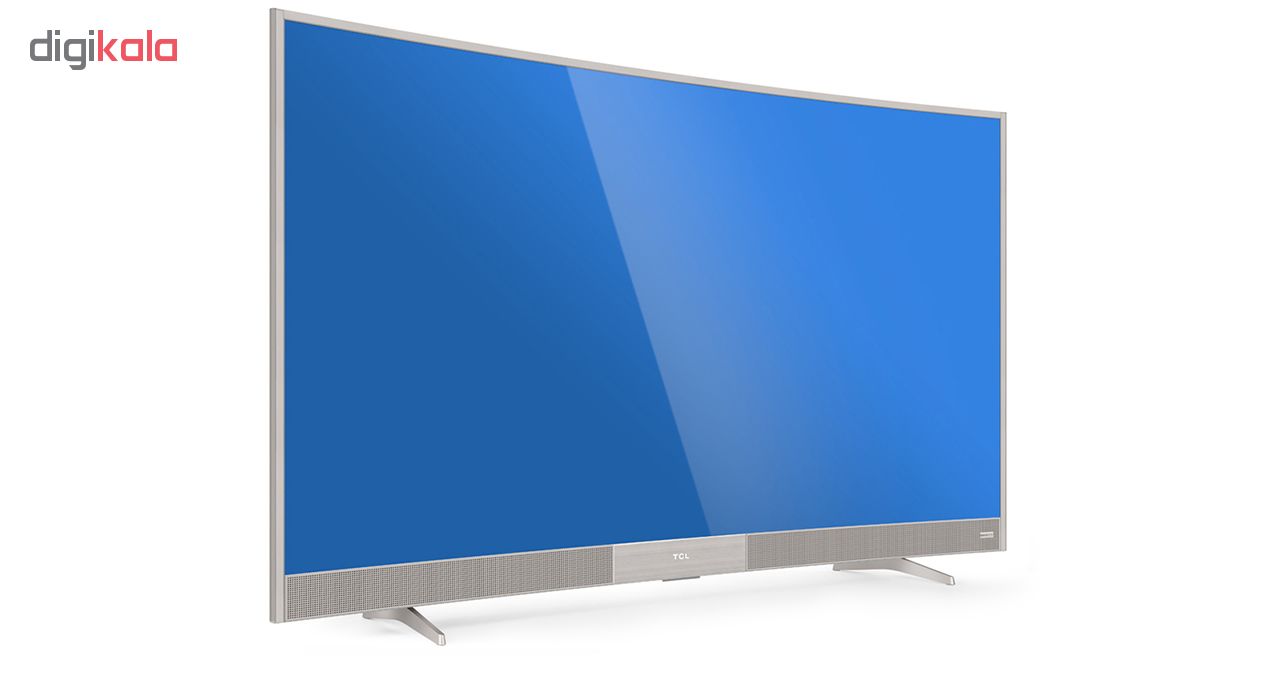 تلویزیون ال ای دی هوشمند خمیده تی سی ال مدل 49P3CF سایز 55 اینچ