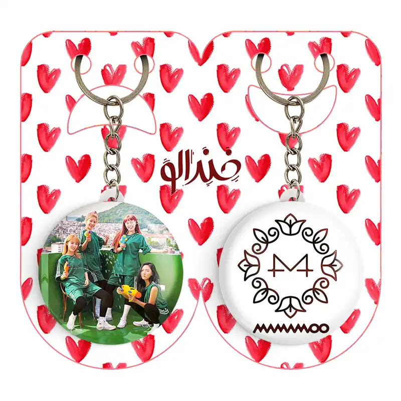 جاکلیدی خندالو مدل گروه مامامو Mamamoo کد 1945719468 مجموعه 2 عددی