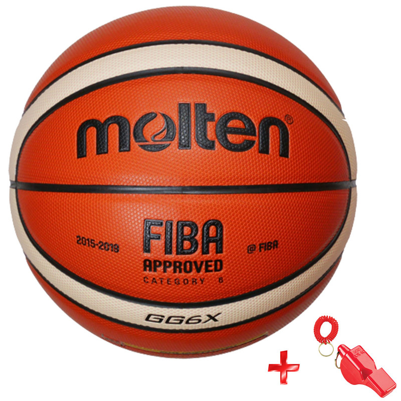 توپ بسکتبال مولتن مدل GG6X به همراه سوت ورزشی سایز 6