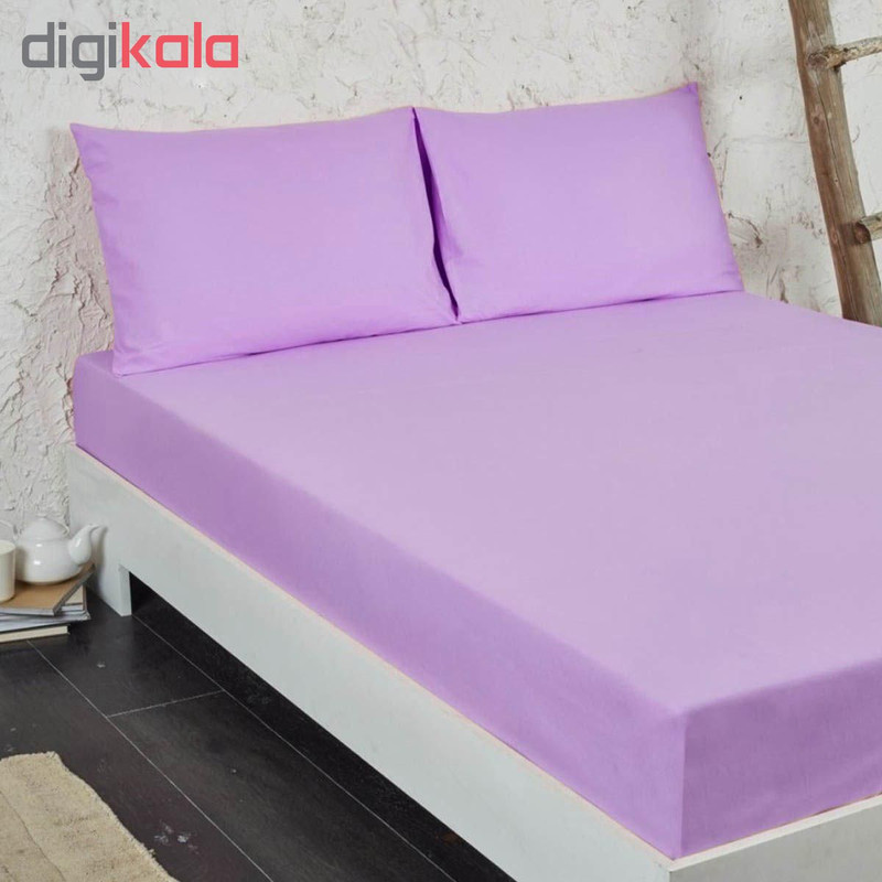 ست ملحفه Beauty Home V3 دو نفره 3 تکه