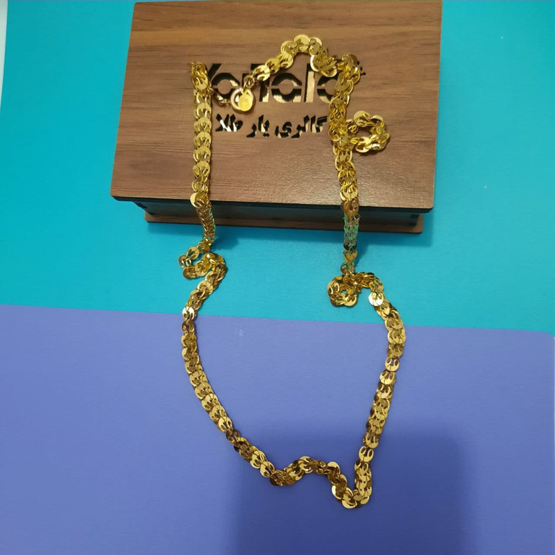 زنجیر طلا 18 عیار زنانه گالری یارطلا مدل ملیسا کد GL13 زنجیر طلا 18 عیار زنانه گالری یارطلا مدل ملیسا کد GL13