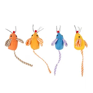 اسباب بازی گربه دوو پلاس مدل Twill mouse مجموعه 4 عددی