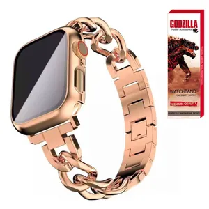 بند گودزیلا مدل G-Cart-1Line مناسب برای اپل واچ سری 5 42 / 44 میلی متر