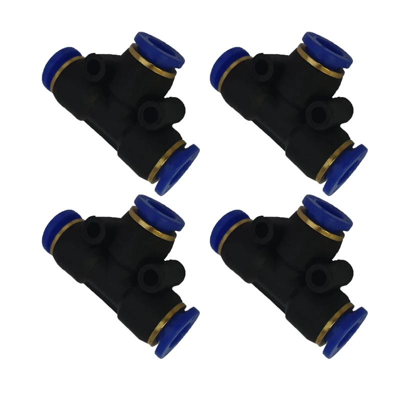 اتصال سه راهی پنوماتیک مدل P1 مجموعه 4 عددی