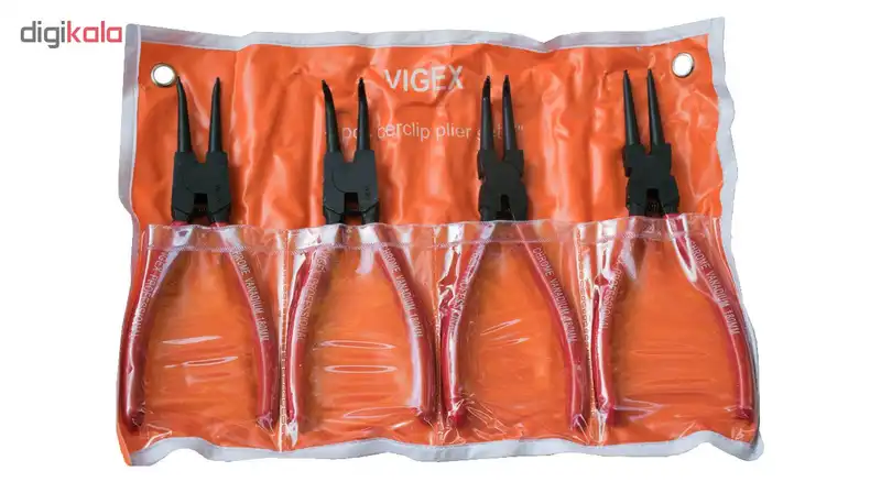 مجموعه 4 عددی انبر خار جمع کن ویجکس مدل 20116278 سایز 7 اینچ