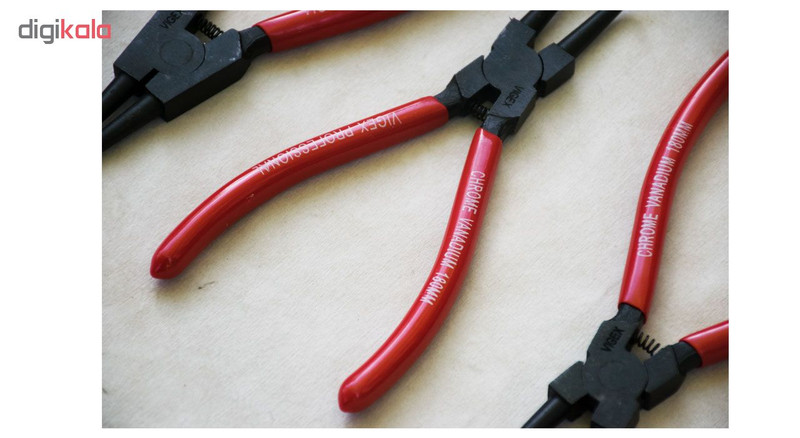 مجموعه 4 عددی انبر خار جمع کن ویجکس مدل 20116278 سایز 7 اینچ